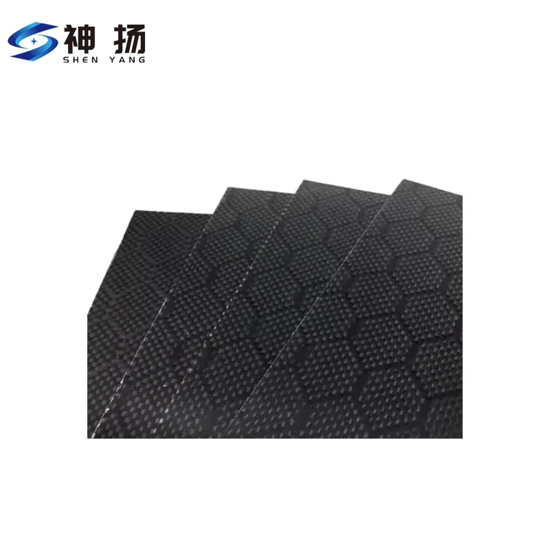 صفحه فیبر کربن بافت طرحدار برجسته